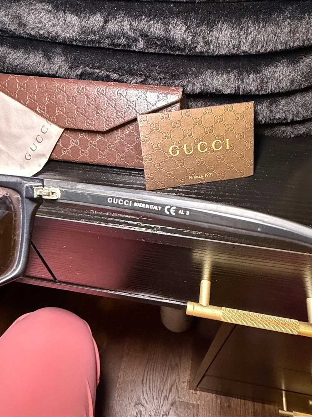 Gucci Black Sunglasses